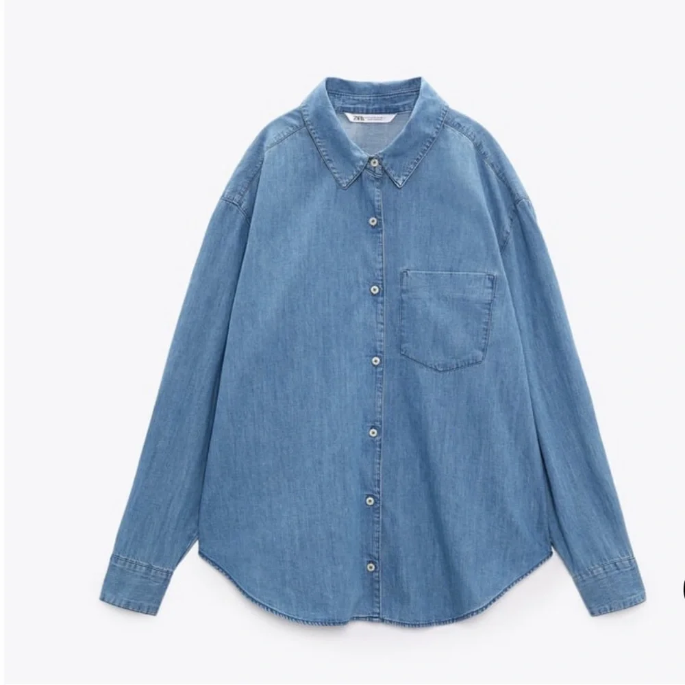 DENIM SHIRT - Picture 2 of 4